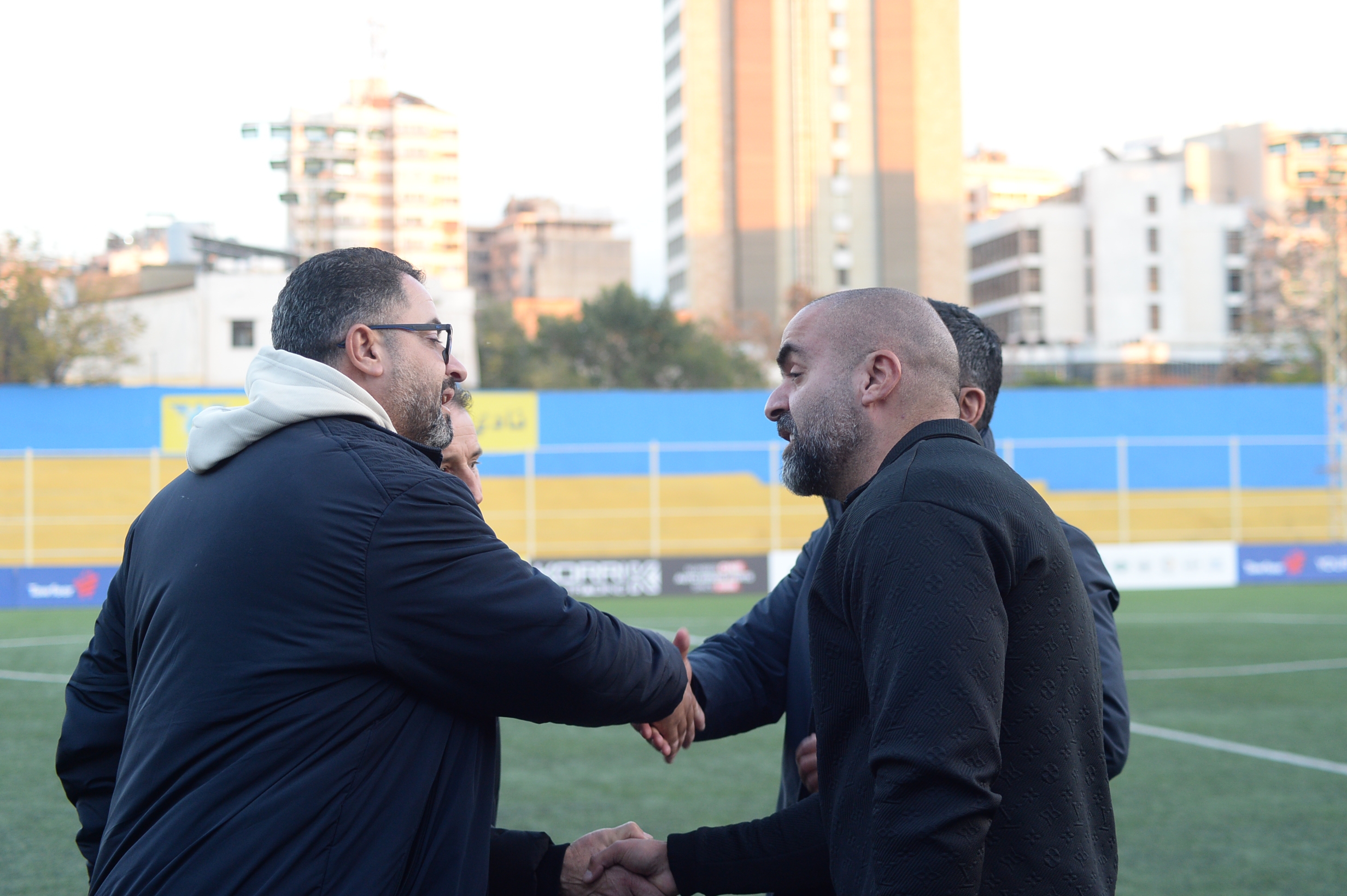 لقطات من مباراة. فريق جويا مع فريق ..