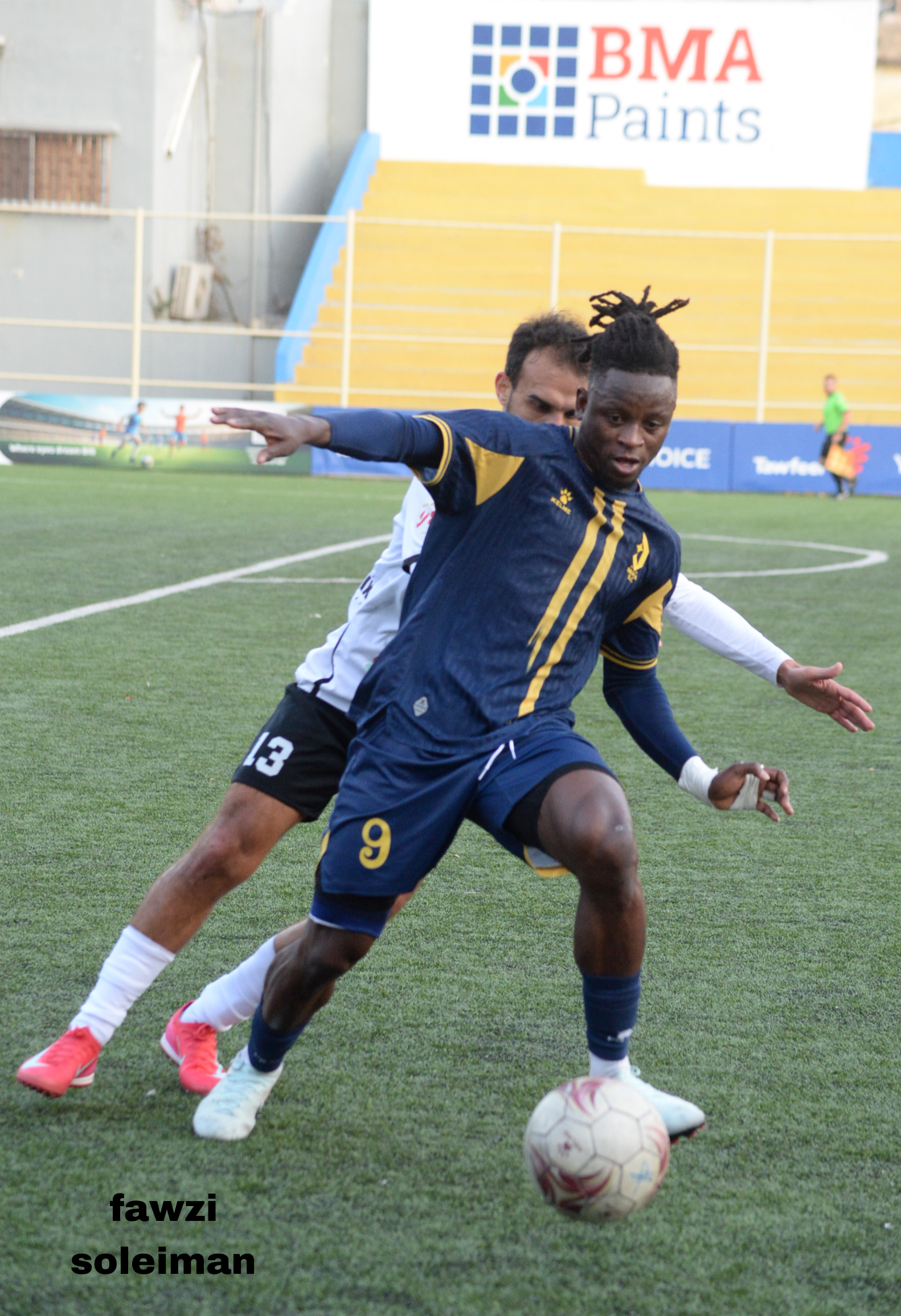 لقطات من مباراة. فريق جويا مع فريق ..