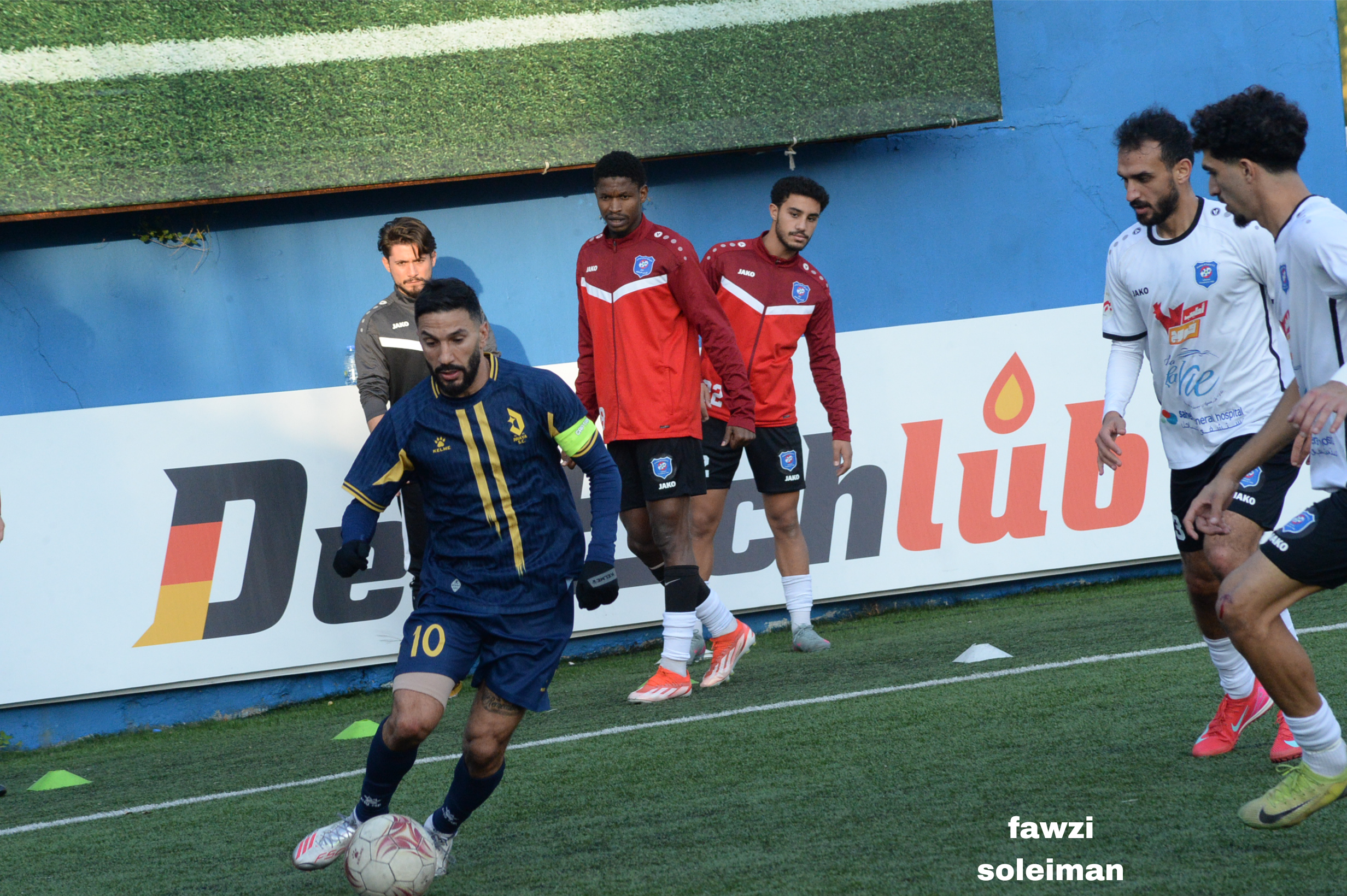 لقطات من مباراة. فريق جويا مع فريق ..