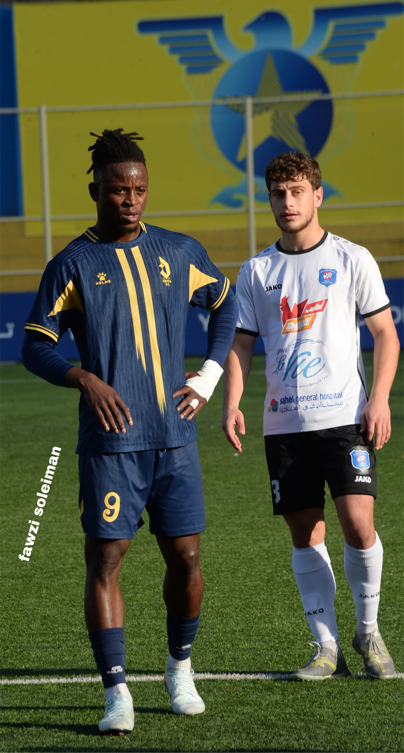 لقطات من مباراة. فريق جويا مع فريق ..