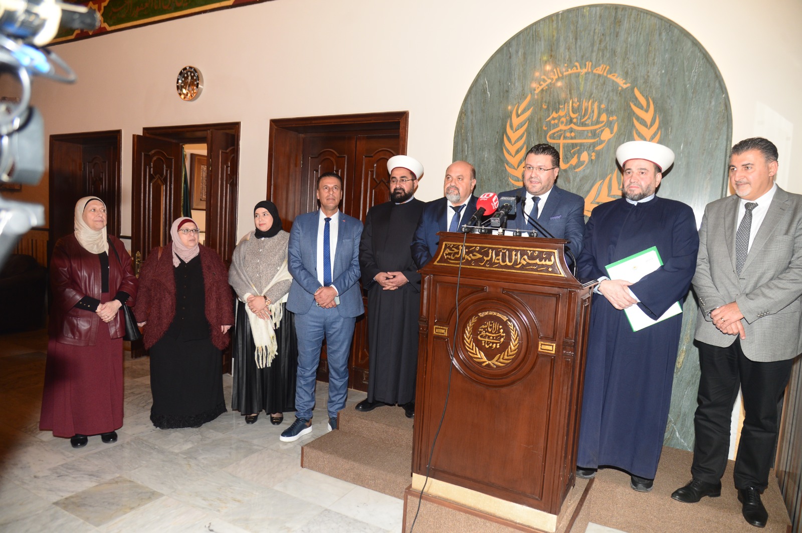 المفتي دريان استقبل هيئة رعاية السجناء وأسرهم وكشلي عرض ..