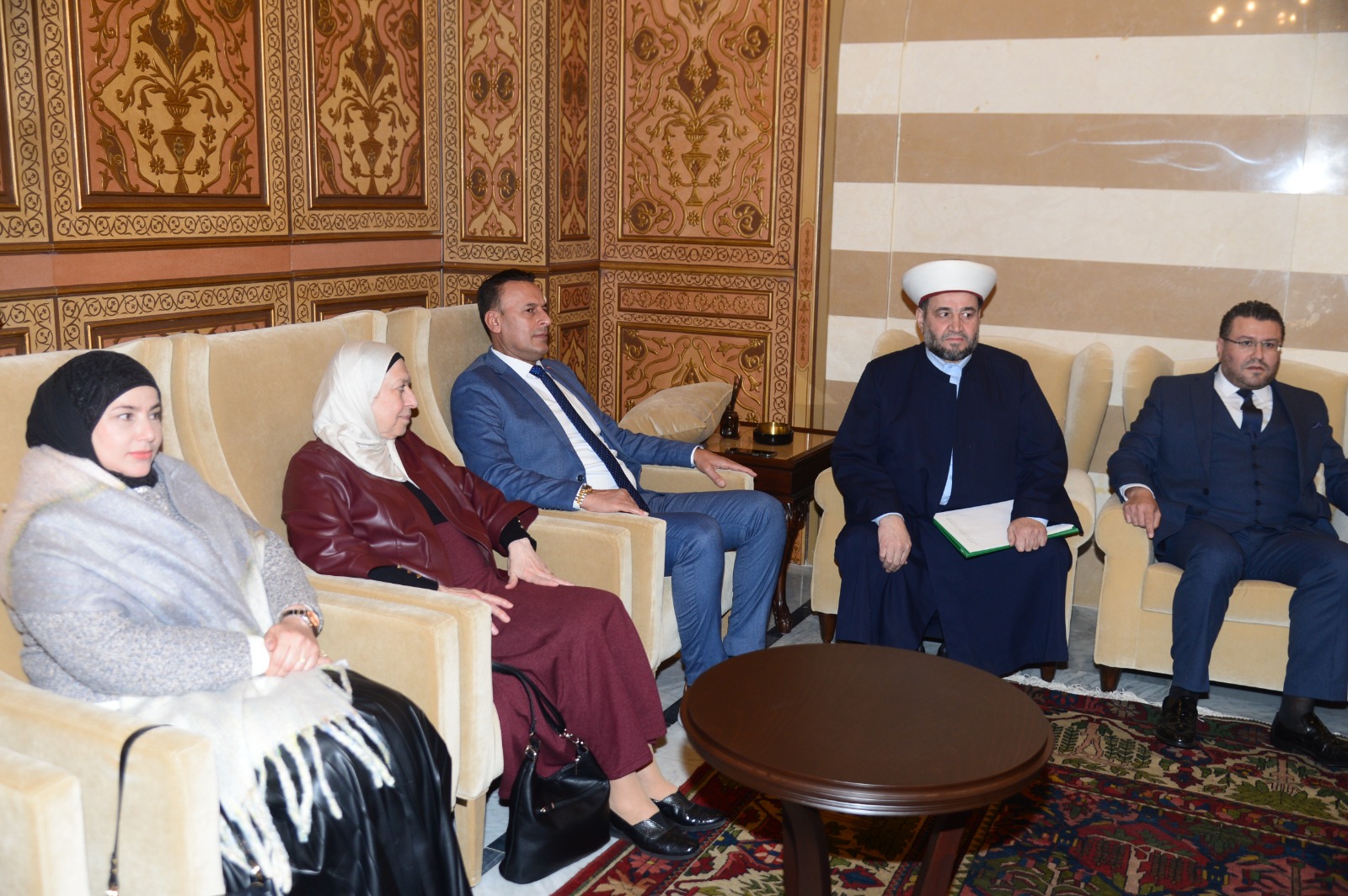 المفتي دريان استقبل هيئة رعاية السجناء وأسرهم وكشلي عرض ..