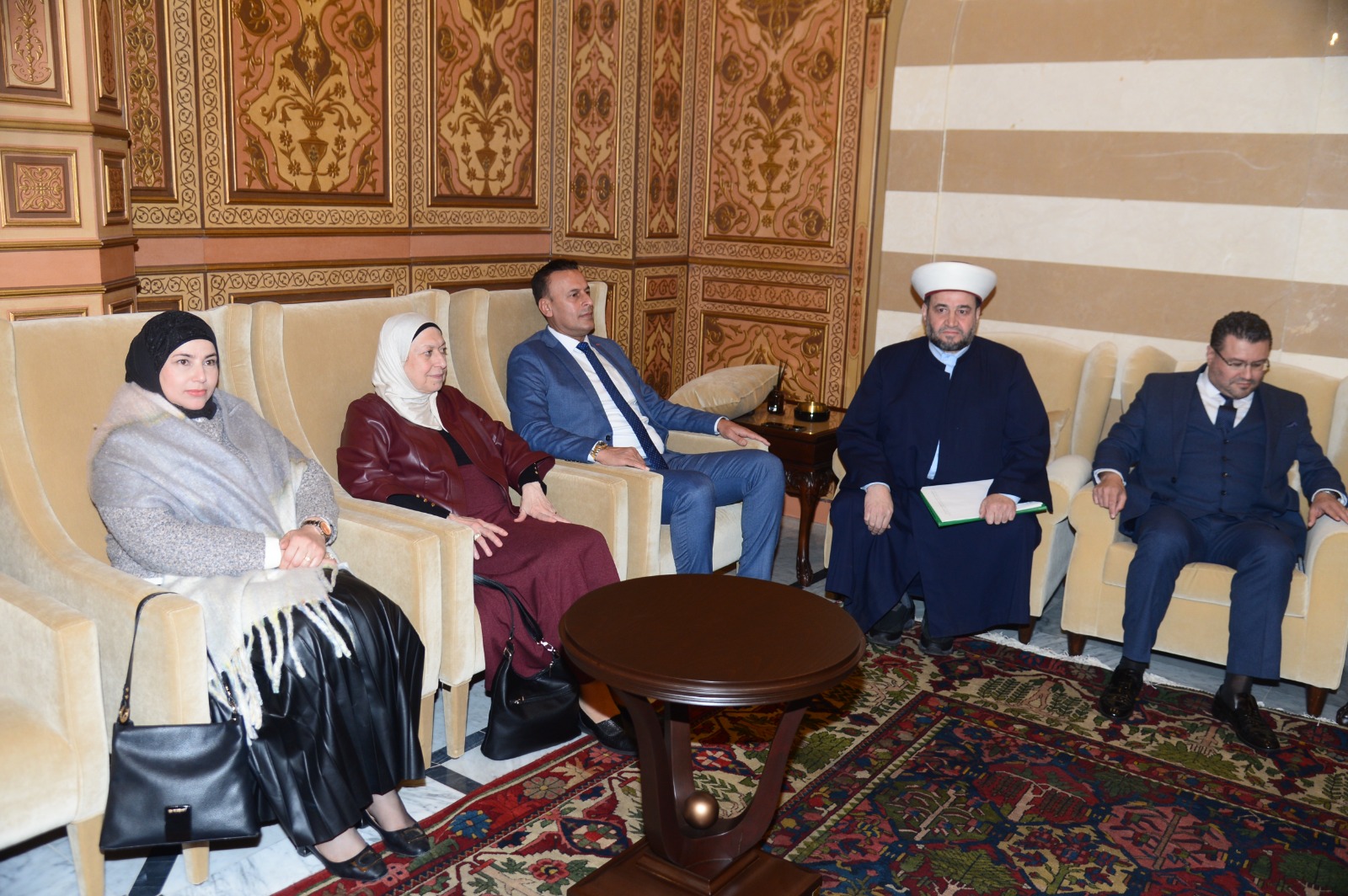 المفتي دريان استقبل هيئة رعاية السجناء وأسرهم وكشلي عرض ..