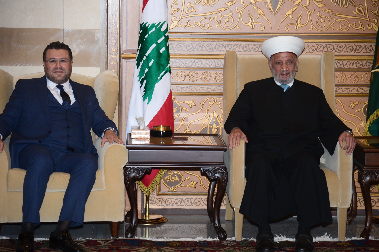 المفتي دريان استقبل هيئة رعاية السجناء وأسرهم وكشلي عرض ..