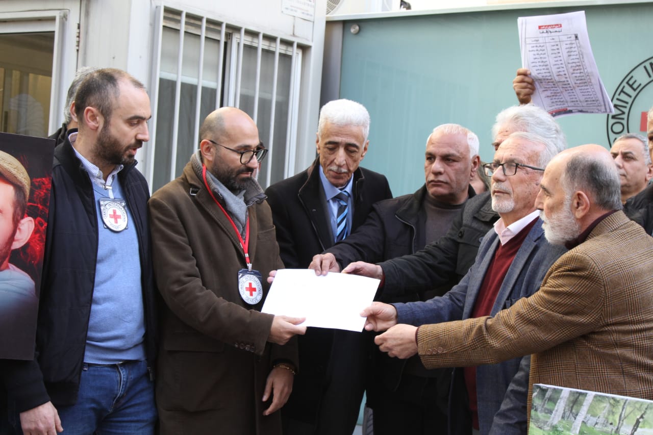 وقفة لمركز الخيام تضامنا مع المعتقلين اللبنانيين