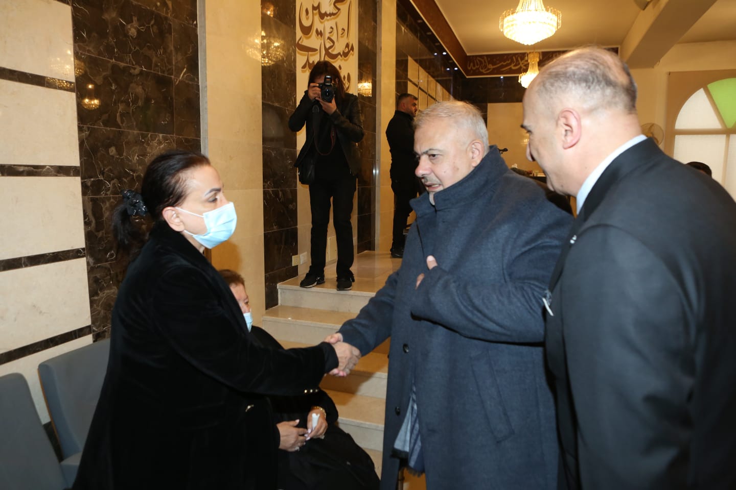 بالصور:وفود معزّية بكاتب العدل أمين سر نادي شباب الساحل الأستاذ جلال علامة ...