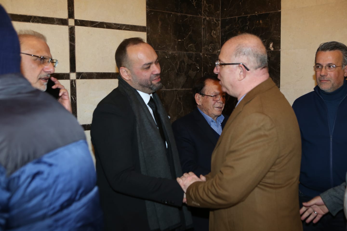 بالصور:وفود معزّية بكاتب العدل أمين سر نادي شباب الساحل الأستاذ جلال علامة ...