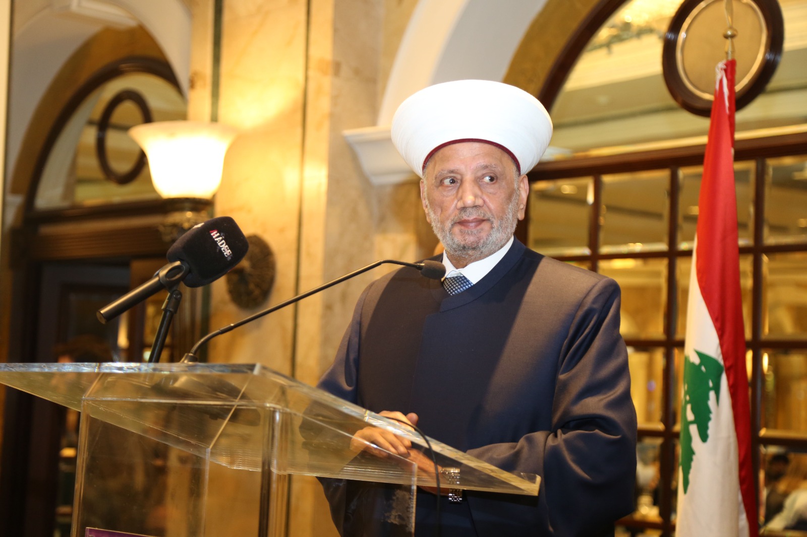 دريان خلال افطار اتحاد العائلات البيروتية: