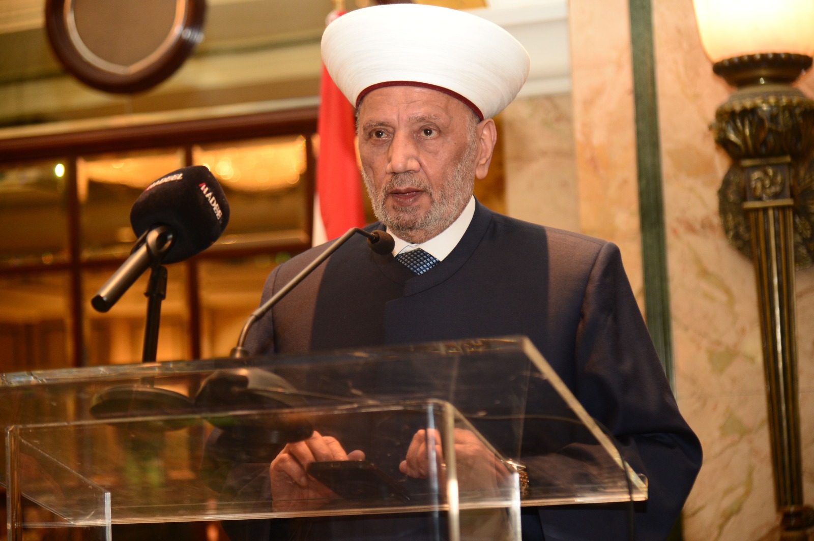 دريان خلال افطار اتحاد العائلات البيروتية: