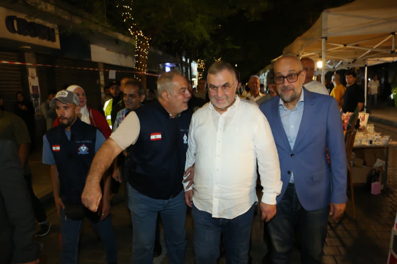 افتتاح مهرجان الحمرا برعاية وزارة السياحة وجمعية تجار الحمرا