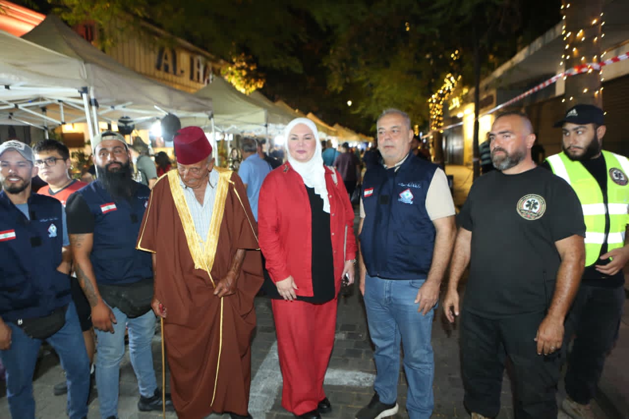افتتاح مهرجان الحمرا برعاية وزارة السياحة وجمعية تجار الحمرا