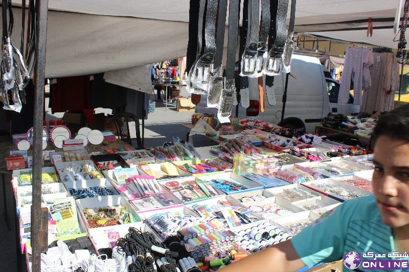 تصوير:فوزي سليمان لقطات مصورة من اجواء سوق الثلاثاءالشعبي في بلدة معركة :: ارشيفية-
