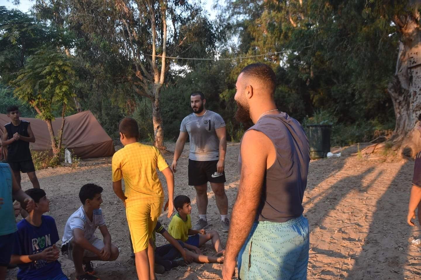 الفوج الحسيني الأول-معركةمخيم تدريبي ترفيهي