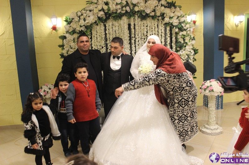 مصطفى سليمان وإسلام زيات  يحتفلان بليلة العمر وموقع معركة آونلاين  يهنئ العروسين.
