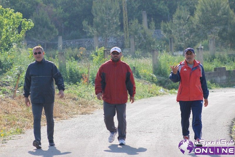 رياضة المشي تحارب كورونا وعدسة كاميرتنا ترصد فؤاد سعد 