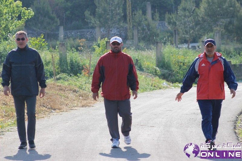 رياضة المشي تحارب كورونا وعدسة كاميرتنا ترصد فؤاد سعد 