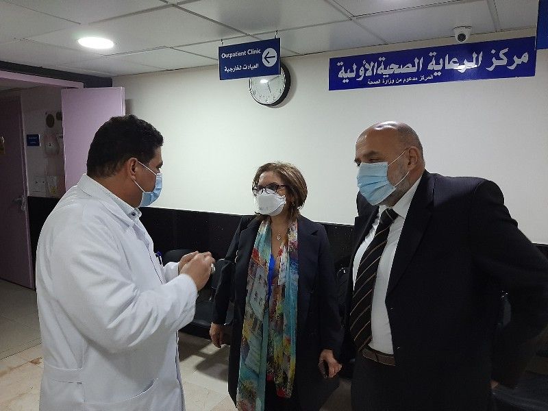وفد من وزارة ألصحة في مستشفى تبنين*