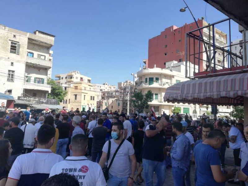 اعتصام للتنظيم الشعبي الناصري في صيدا رفضا للغلاء – #خليك_بالبيت #كلنا_مسؤول