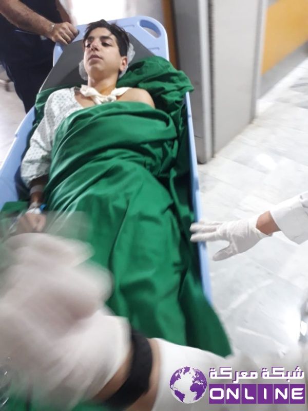 عملية جراحية للشاب محمد الجواد مهدي في مستشفى جبل عامل  بعد حادث مروري تكللت بالنجاح