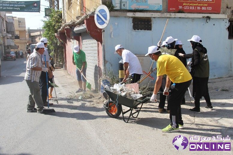 يوم نظافة في بلدة معركة نظمته بلدية معركة بالتعاون مع جمعية CISP