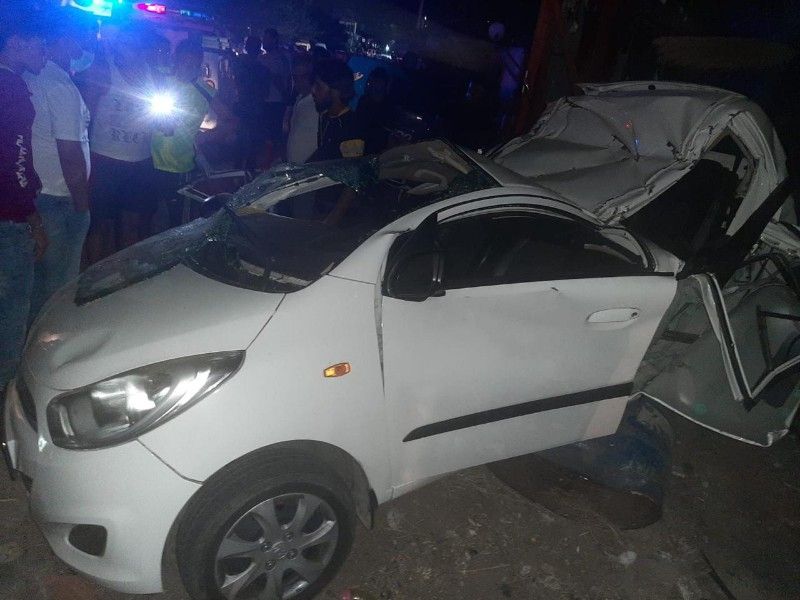 حادث سير مروع في الصرفند راح ضحيته ثلاثة أطفال