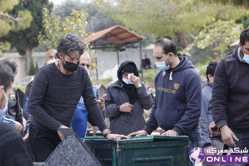 بالصورمعركة: تشييع المرحومة حياة علي الحج خليل إبراهيم سعد جنازة اقتصرت على عائلتهاوالاصدقاء