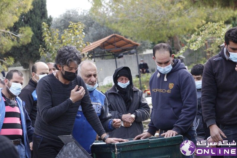 بالصورمعركة: تشييع المرحومة حياة علي الحج خليل إبراهيم سعد جنازة اقتصرت على عائلتهاوالاصدقاء