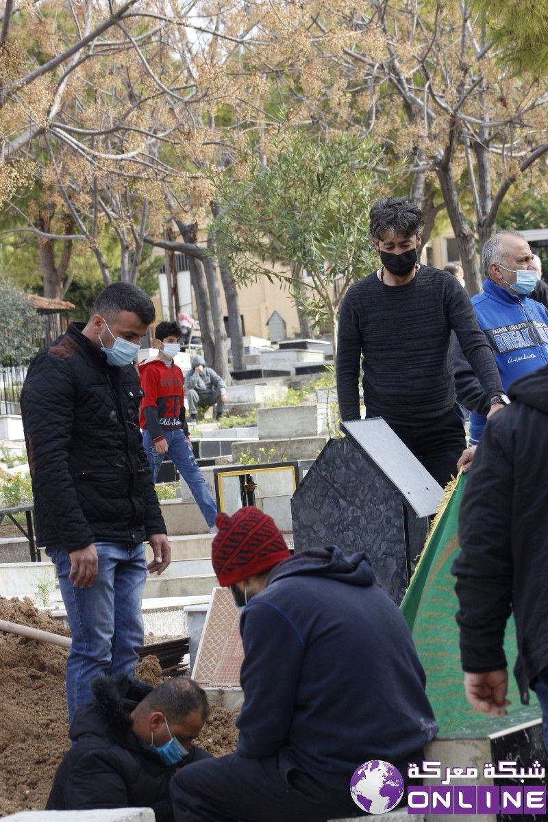 بالصورمعركة: تشييع المرحومة حياة علي الحج خليل إبراهيم سعد جنازة اقتصرت على عائلتهاوالاصدقاء