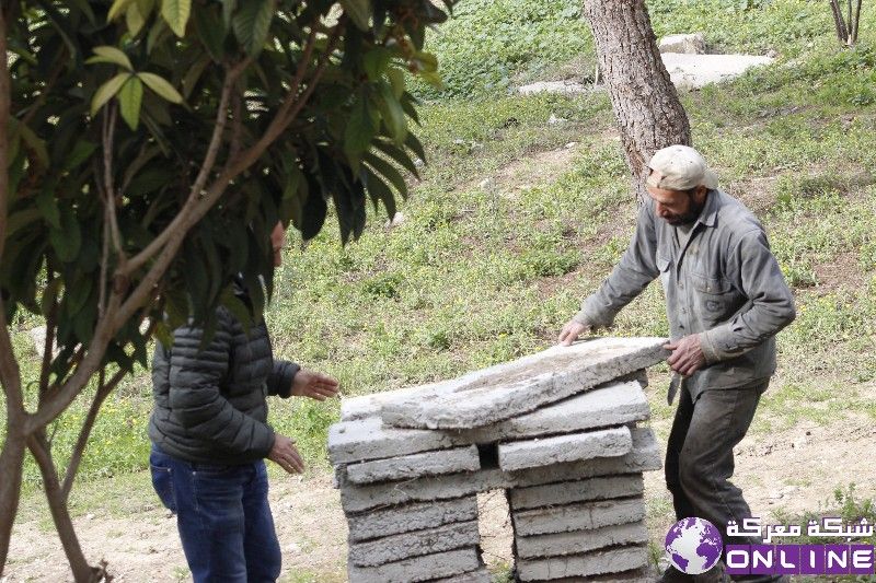 بالصورمعركة: تشييع المرحومة حياة علي الحج خليل إبراهيم سعد جنازة اقتصرت على عائلتهاوالاصدقاء