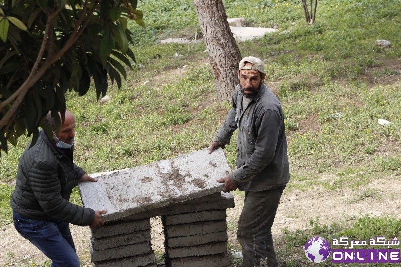 بالصورمعركة: تشييع المرحومة حياة علي الحج خليل إبراهيم سعد جنازة اقتصرت على عائلتهاوالاصدقاء