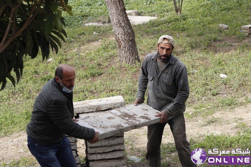 بالصورمعركة: تشييع المرحومة حياة علي الحج خليل إبراهيم سعد جنازة اقتصرت على عائلتهاوالاصدقاء