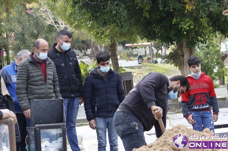 بالصورمعركة: تشييع المرحومة حياة علي الحج خليل إبراهيم سعد جنازة اقتصرت على عائلتهاوالاصدقاء