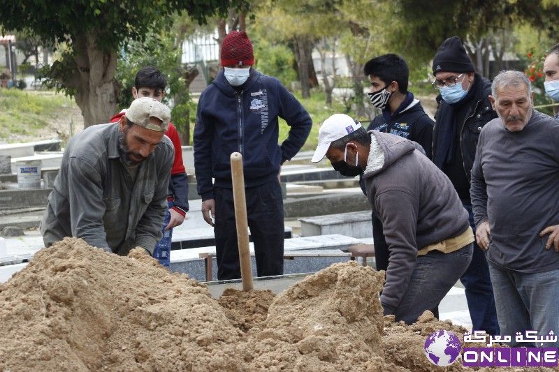 بالصورمعركة: تشييع المرحومة حياة علي الحج خليل إبراهيم سعد جنازة اقتصرت على عائلتهاوالاصدقاء