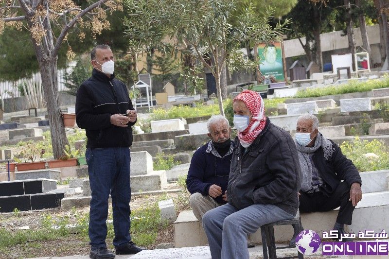 بالصورمعركة: تشييع المرحومة حياة علي الحج خليل إبراهيم سعد جنازة اقتصرت على عائلتهاوالاصدقاء