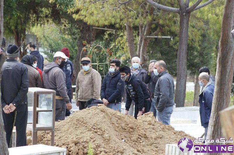 بالصورمعركة: تشييع المرحومة حياة علي الحج خليل إبراهيم سعد جنازة اقتصرت على عائلتهاوالاصدقاء