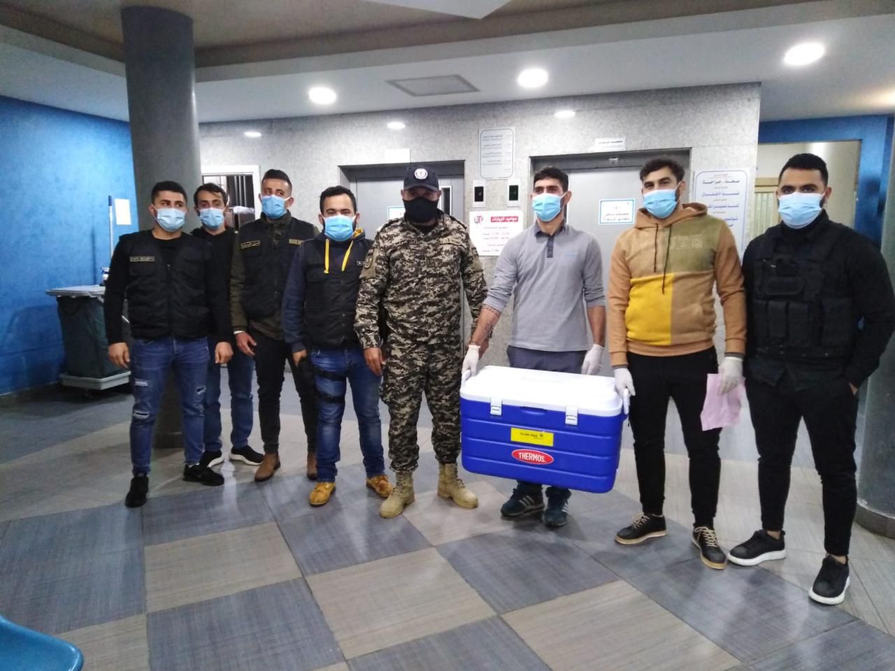 انطلاق عملية التلقيح للطواقم الطبية والتمريضية في مستشفى جبل عامل في صور