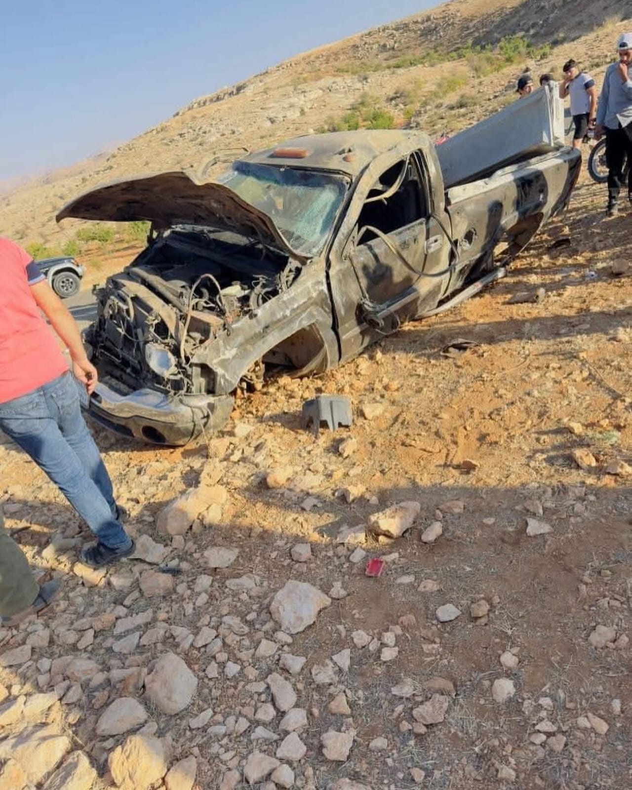 وفاة ٣ إخوة نتيجة تدهور بيك آب