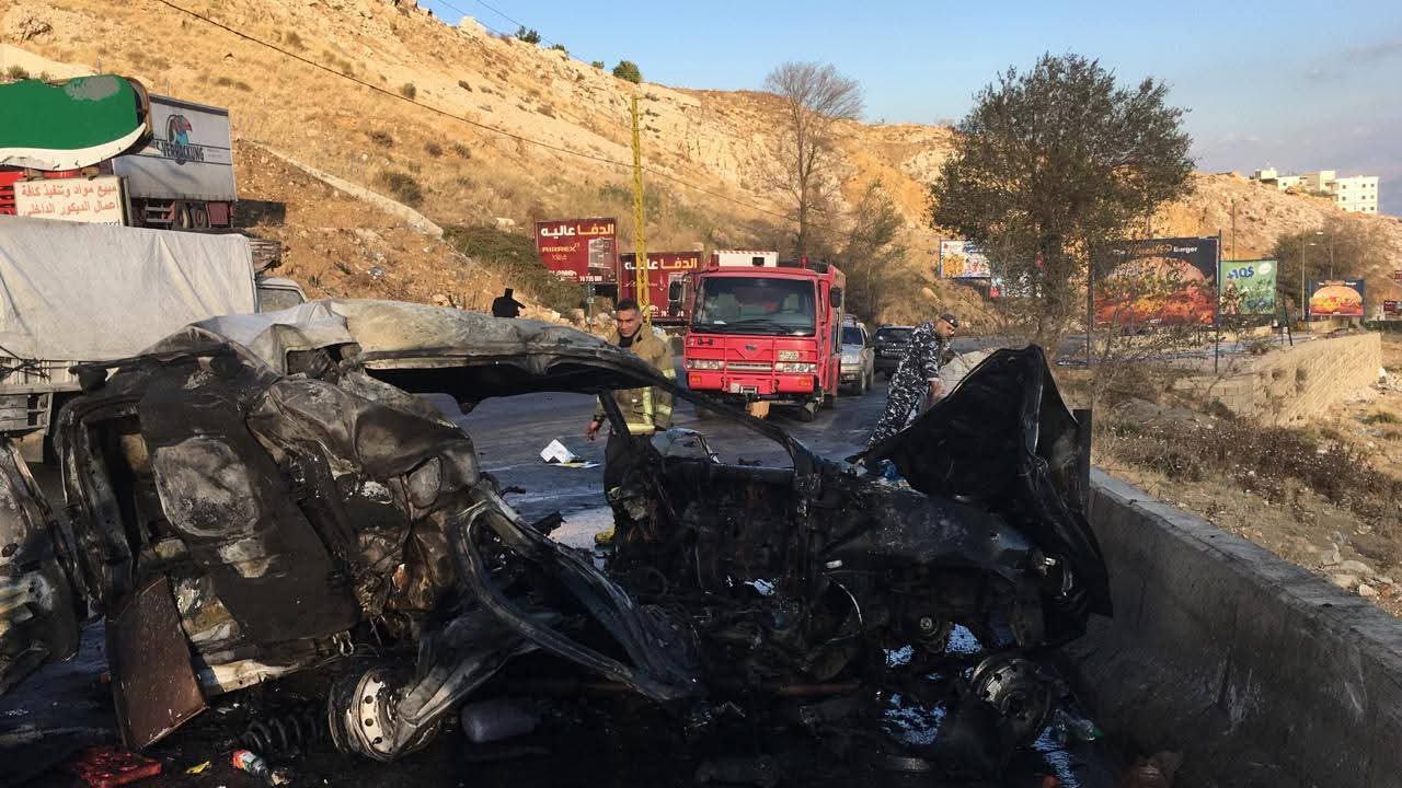 وفاة شابين في  محلة مكسة في حادث سير مروّع!