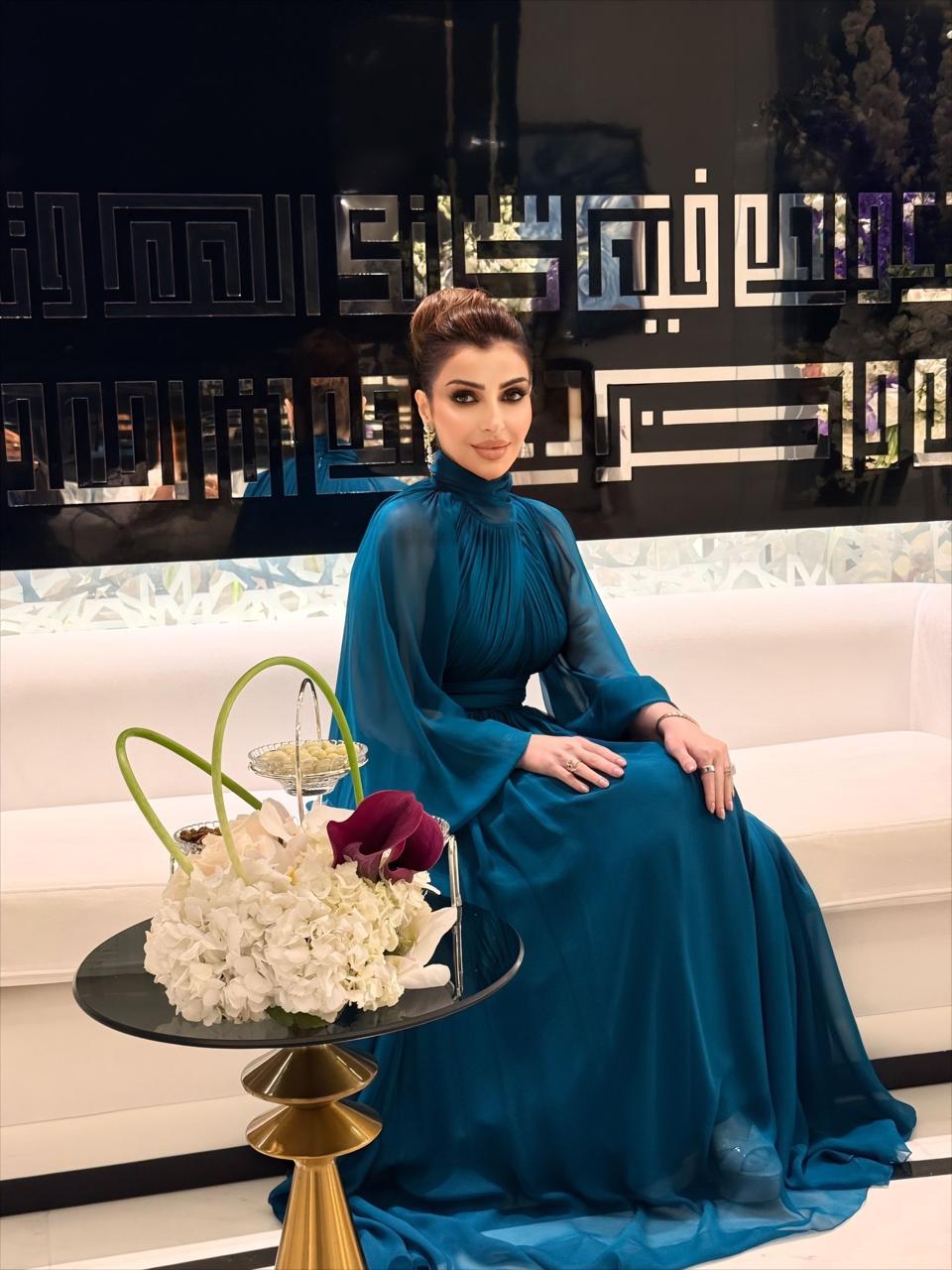 الشيخة هند عبد المجيد مجذوب آل ثاني تحتفي بزفاف كريمتها الشيخة آية بنت الشيخ خالد آل ثاني .