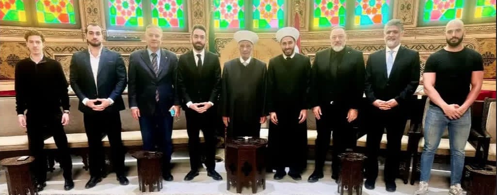 استقبل مفتي الجمهورية اللبنانية الشيخ عبد اللطيف دريان في دار الفتوى