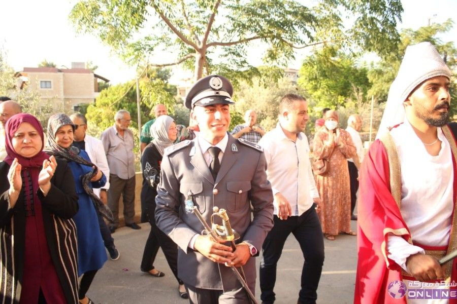 احتفال لآل سعد  بتخرج ابنهم الملازم علي سعيد سعد وفي التفاصيل 