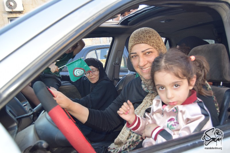 متابعة:مسيرة سيارة لحركة أمل جابت شوارع مدينة صور