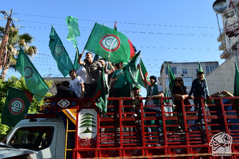 متابعة:مسيرة سيارة لحركة أمل جابت شوارع مدينة صور