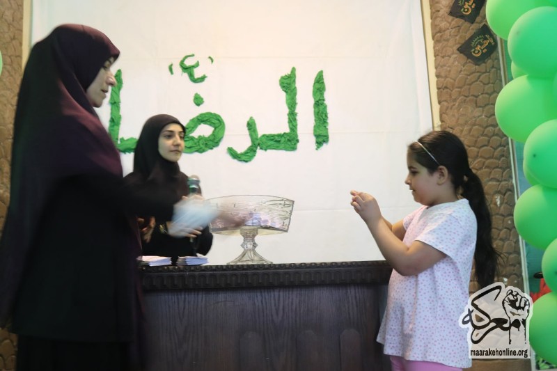 أحيا مكتب شؤون المرأة في حركة أمل (شعبة معركة) مناسبة ولادة الإمام علي الرضا (ع)