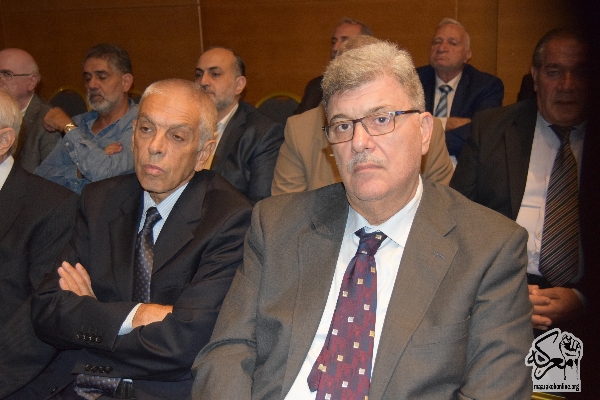الدكتور بلال حمد خلال توقيع كتابه بعنوان: ست سنوات في بلدية بيروت- انجازات وتحديات