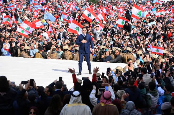 الذكرى العشرين من استشهاد الرئيس الشهيد رفيق الحريري وسط حشود كبيرة