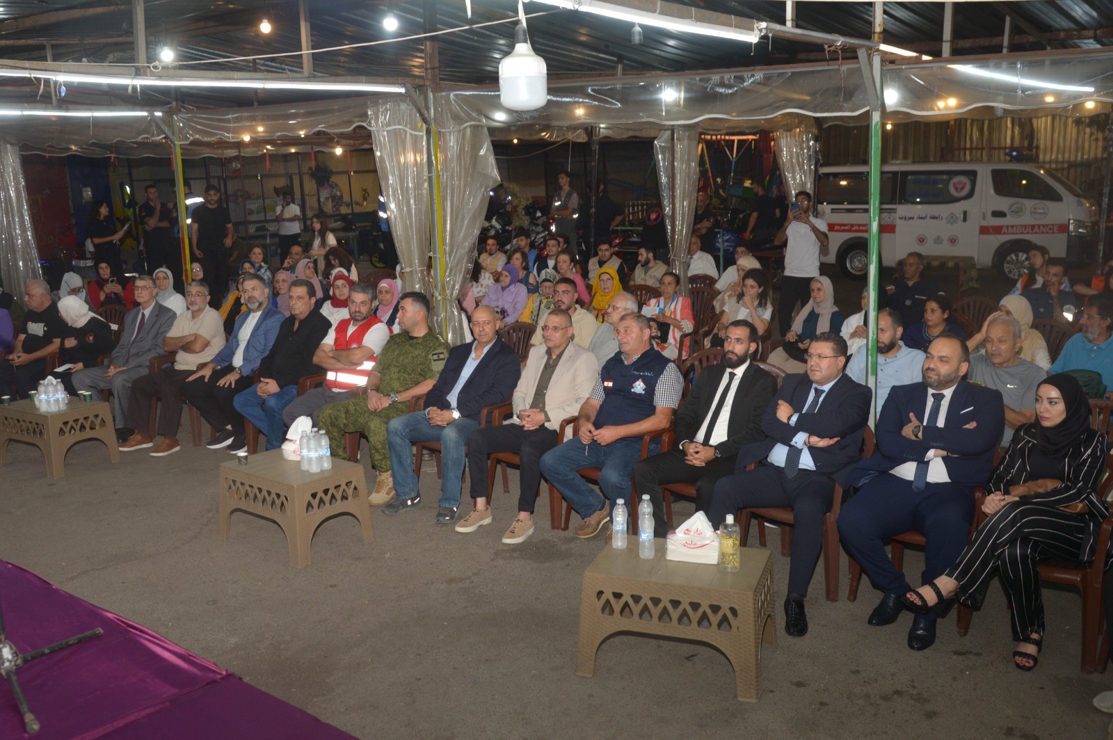 هيئة الخدمات الطبية للإسعاف والإغاثة أقامت حفل تخريج دفعة