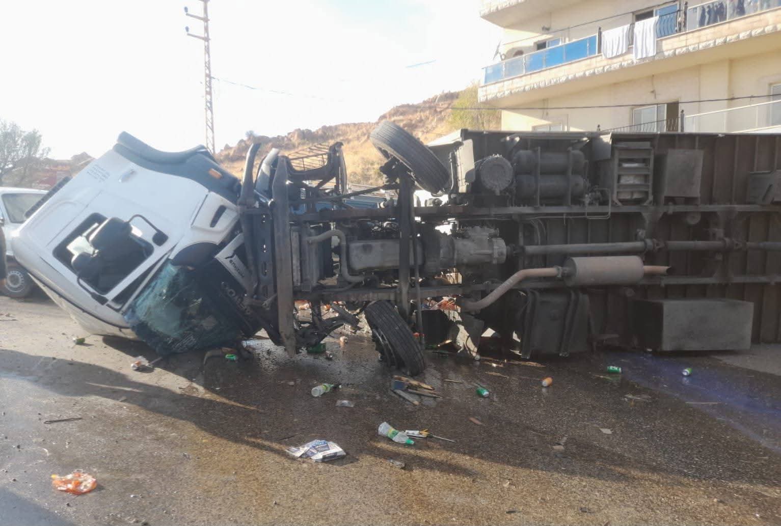 وفاة شابين في  محلة مكسة في حادث سير مروّع!