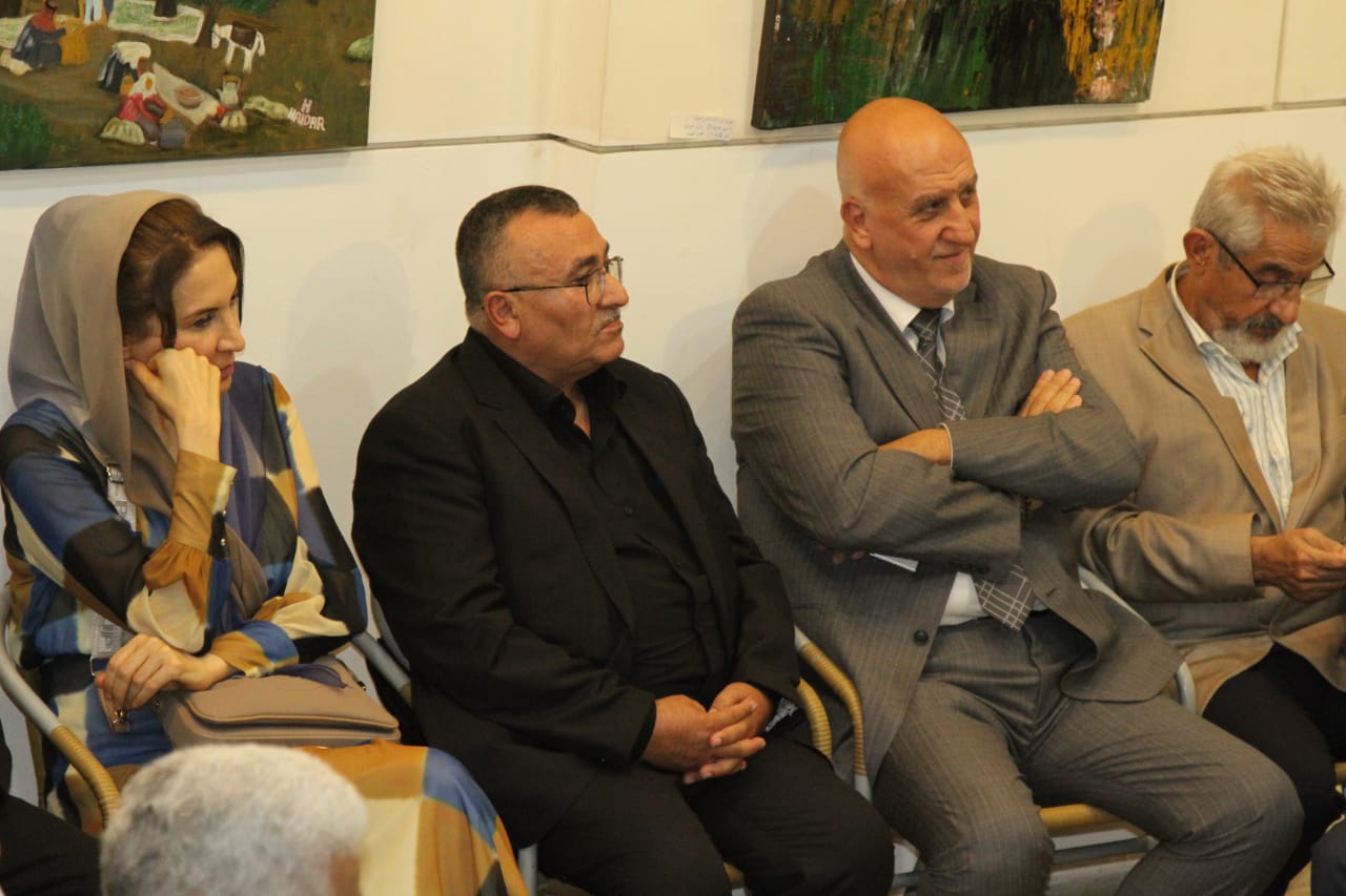 بالصور:لقاء وطني حاشد تضامناً مع يحيى سكاف و الأسرى في دار الندوة: