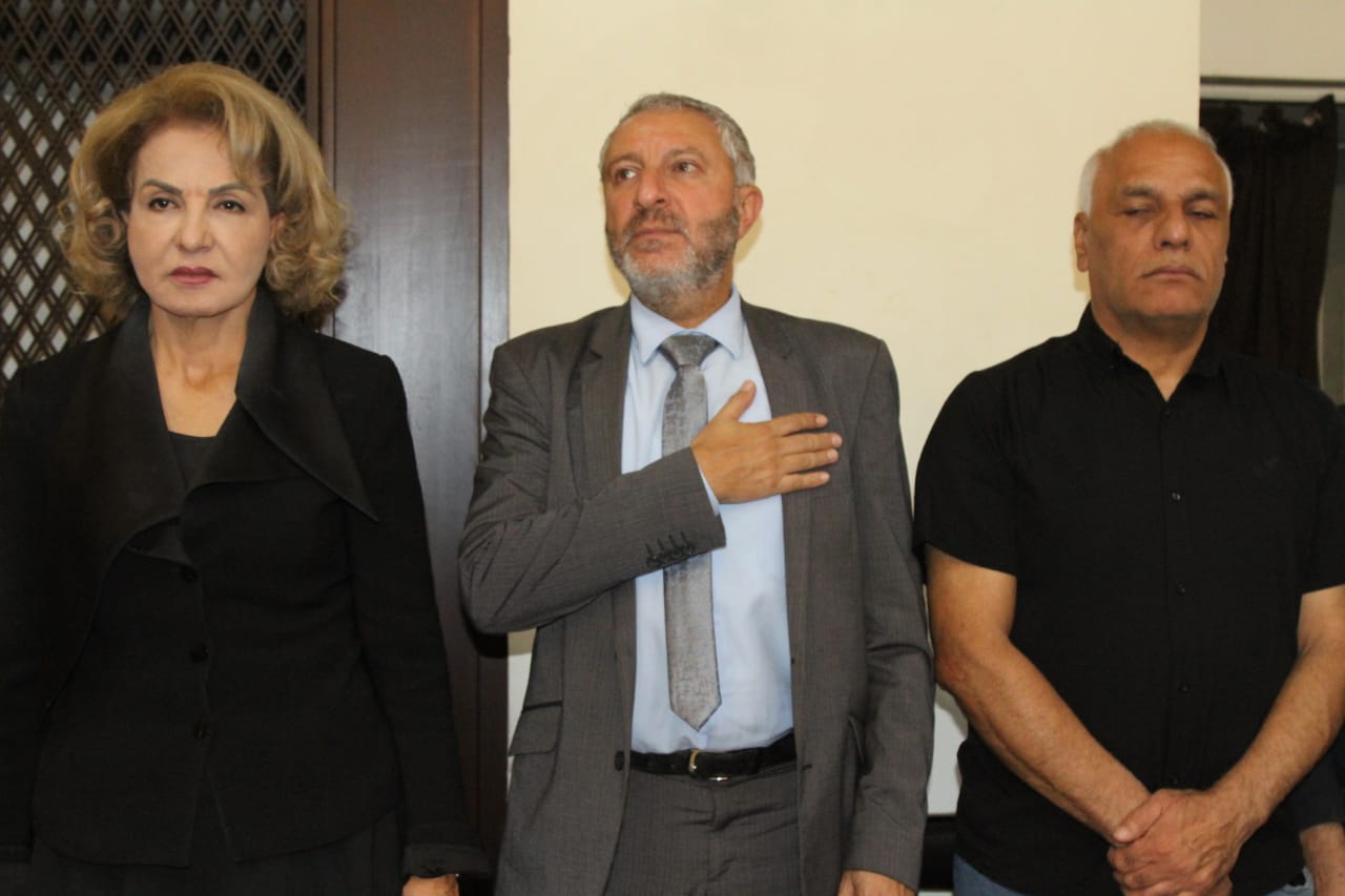 بالصور:لقاء وطني حاشد تضامناً مع يحيى سكاف و الأسرى في دار الندوة: